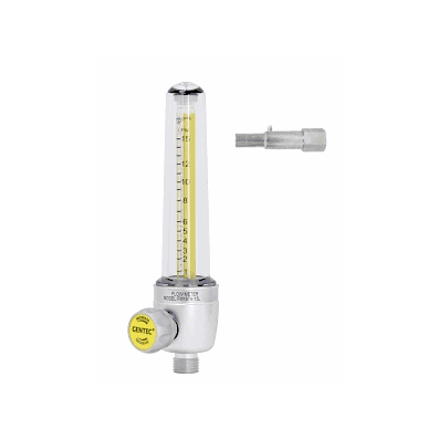Flowmeter, Air, Alum, Oxequip Twist