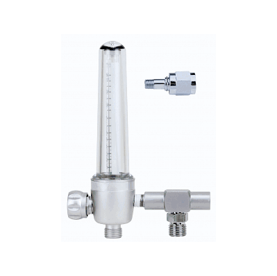 Flowmeter, Oxy, Alum, Pto, Diss Nut&Nipple