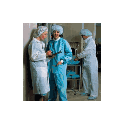 Fluid Protection Coverall Large White Disposa