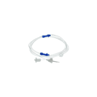 Fluid Transfer Tube Set, with Silicone Sect