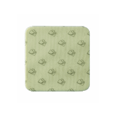 Foam Dressing, 3" x 2" Square, Color: Tan
