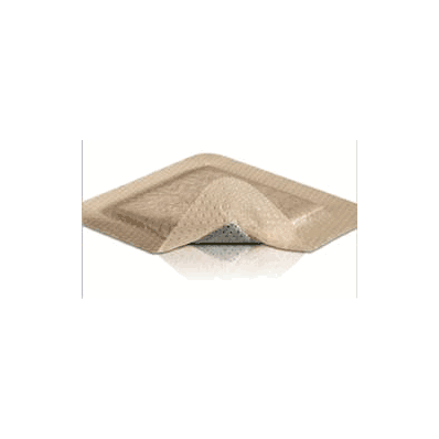 Foam Dressing with Silver, 9-1/5" X 9-1/5" Square