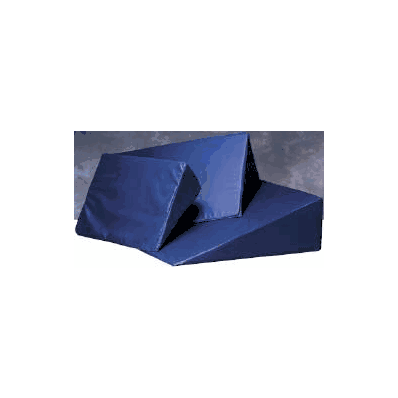 Foam Wedge, 24 x 7 x 24" Nylex Cover, color Dark Blue