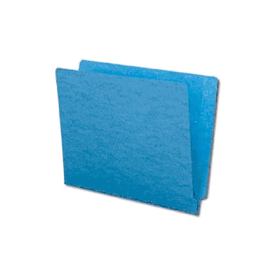 Folder Letter Size Blue - Folder, File Letter