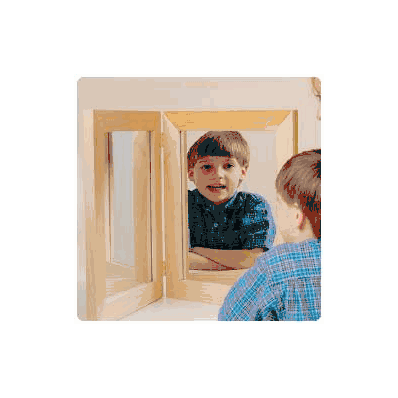 Folding Mirror 16 X 19-1/4 Inch - Mirror, Two