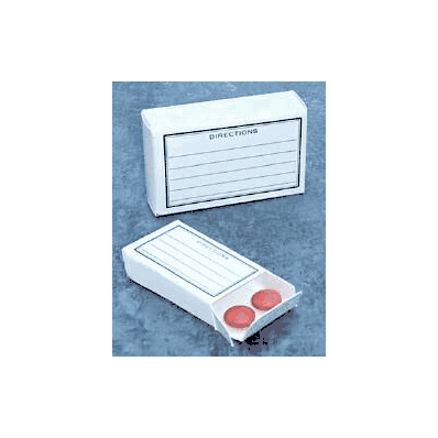 Folding Pill Carton 1-7/8 X 1-1/8 X 1/2 Inch,