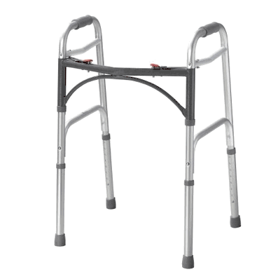 Folding Walker, Junior Aluminum without Wheels
