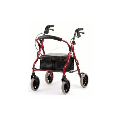 Folding Walker Adjustable Height 300 Lbs - Wa