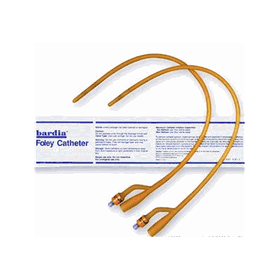 Foley Catheter, 12 Fr., 30 cc Balloon