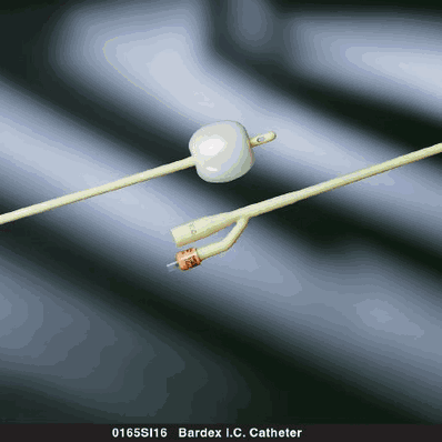 Foley Catheter, 14 Fr., 5 cc Balloon 2-Way