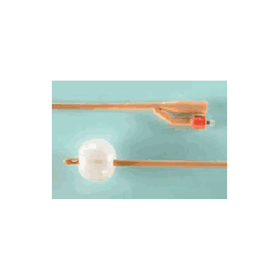 Foley Catheter, 16 Fr. Medium, 30 cc Balloon 2-Way