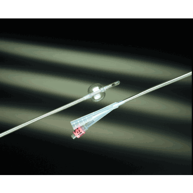Foley Catheter, 16 Fr x 5 cc Balloon 2-Way Council Tip Hydrogel Coated Silicone