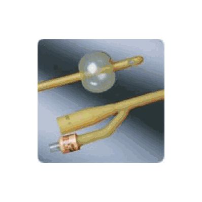 Foley Catheter, 18 Fr., 30 cc Balloon 2-Way Standard Tip