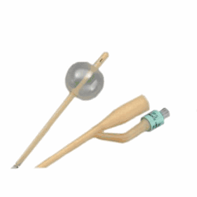 Foley Catheter, 18 Fr., 5 mL 2-Way Silicone Coated