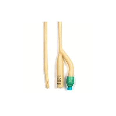 Foley Catheter 2-way 14 Fr. Latex, Silicone C
