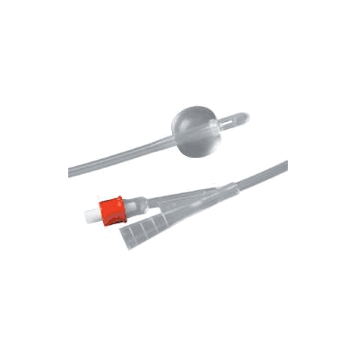 Foley Catheter 2-way, Standard Tip 10 Fr. Sil