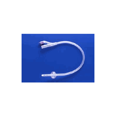 Foley Catheter 2-way, Standard Tip 16 Fr. Sil