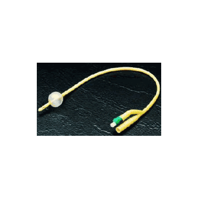 Foley Catheter 2-way, Standard Tip 20 Fr. Lat