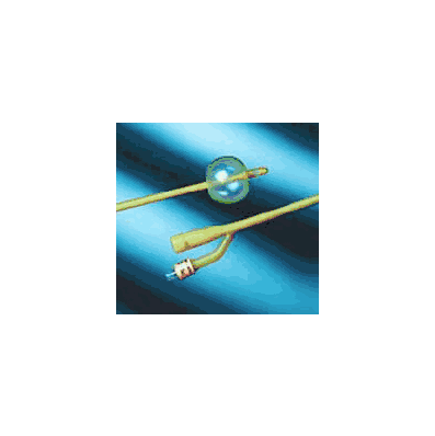 Foley Catheter, 20 Fr Short, 30 cc Balloon 2-Way Standard Tip