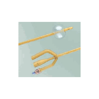 Foley Catheter, 20 Fr. Short, 5 cc Balloon 3-Way