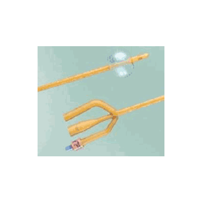 Foley Catheter, 22 Fr. Short, 5 cc Balloon 3-Way