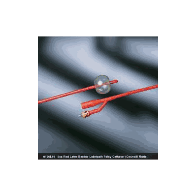 Foley Catheter, 22 Fr x 5 cc Balloon 2-Way Standard Tip