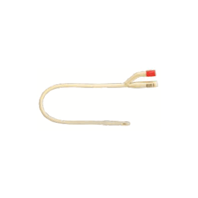 Foley Catheter 26 Fr. Latex, Silicone Coated