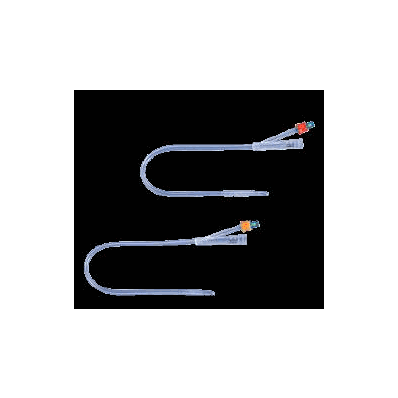 Foley Catheter Foley 10 Fr. Silicone, 100% -