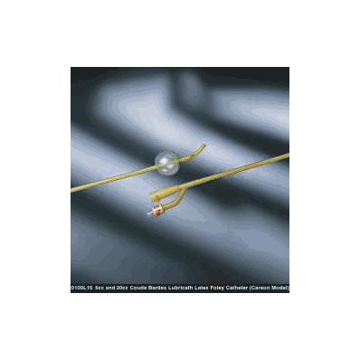 Foley Catheter, 22 Fr x 30 cc Balloon 2-Way Carson Model with Medium Size