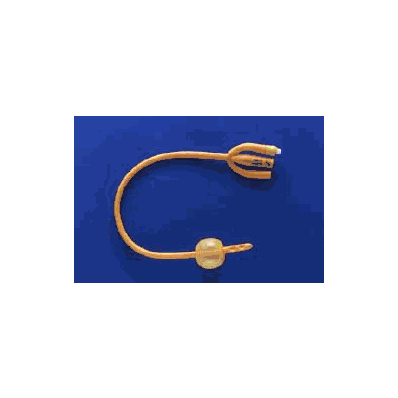 Foley Catheter Rusch Gold 3-way, 2 Drainage