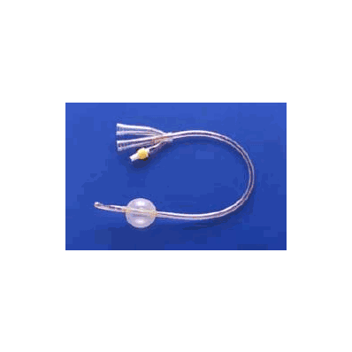 Foley Catheter Soft Simplastic 3-way, Couvel