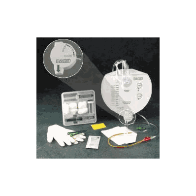 Foley Catheter Tray Bardex I.C. 16 Fr. - Cat