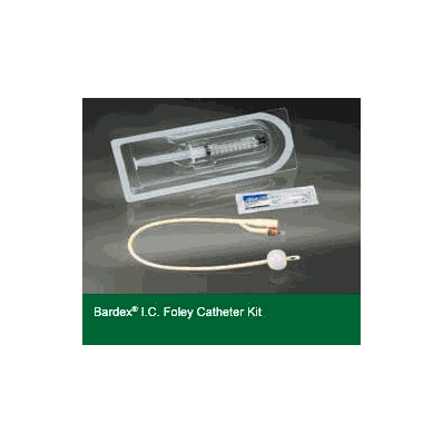 Foley Catheter Tray Bardex Lubricath 2 Way