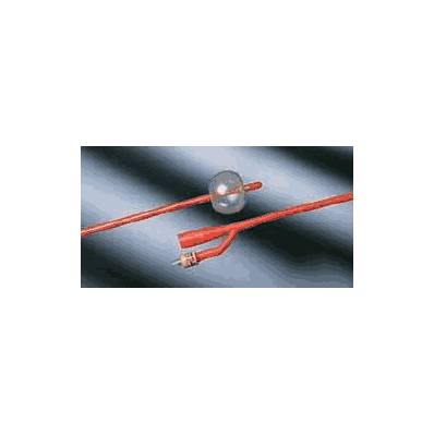 Foley Catheters, 26 Fr x 75 cc Balloon, 2-Way Specialty Medium Round Tip , Ovoid Fluted