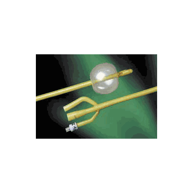 Foley Catheters, 3-Way, 20 Fr, 75 mL, 12/Cs