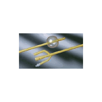 Foley Catheters, 3-Way, 26 Fr, 30 mL, 12/Cs