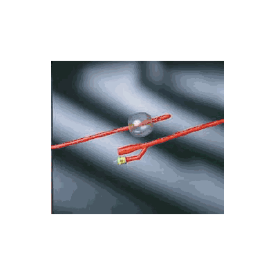 Foley Catheters, Short with 18Fr x 30 cc Balloon, 3-Way Standard Tip