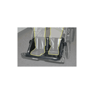 Foot Cradle Foam Hook And Loop Strap / Buckle