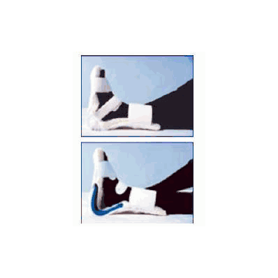 Foot-drop Boot Medium Hook And Loop Strap Clo