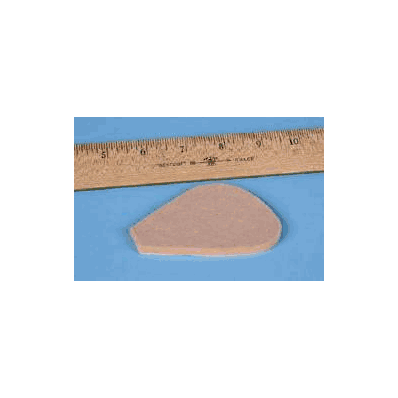 Foot Pad 1/4 Inch Thick, Flesh Color, Adhesiv