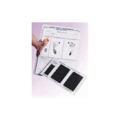 Footprinter And Thumb Pad Kleen-print Reusab