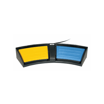 Footswitch, Dual, W/High Profile / Hvy Vrsn -
