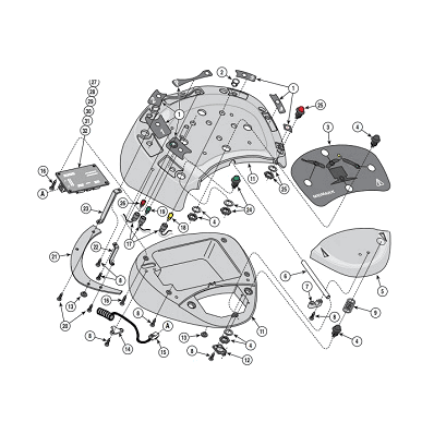 Footswitch - Foot Control, F/75lp (75-017) -