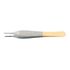 Forcep, 4-3/4" Adson TC, 1 x 2 Teeth with Tying Platform, sold as Each by BR Surgical BR10-17512 <br><br><font color="red"><b>BACK TO THE PRODUCT TABLE, <a href="https://www.aaawholesalecompany.com/instruments-forceps-adson-forceps-by-br-surgical.html">CLICK HERE</a></b></font>