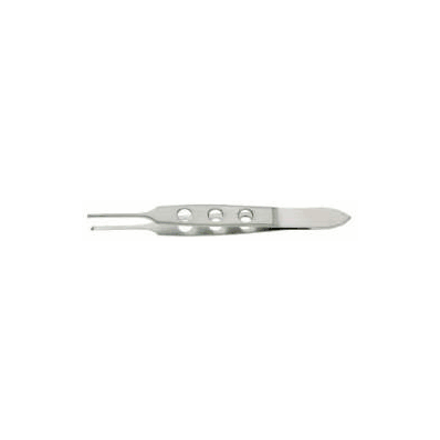 Forcep, Bishop Harmon Iris Strt TeEth 0.8mm 3