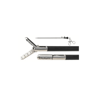 Forcep, Grasping Retrograde 5mm 35cm - - Mil
