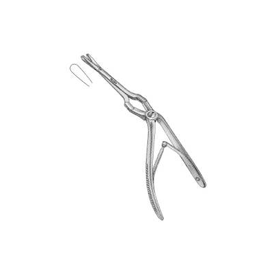 Forcep, Jan-mid Lg 4mmx14mm 6 2/3" - - Milte