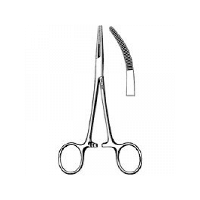 Forcep, Kelly, 5 1/2, Curved - Medline