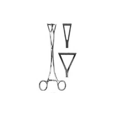 Forcep, Lung Collin Duval Grasping Wd Jaw 9"
