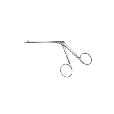 Forcep, Micro Ear Serr Ebony 4mmx.9mm 3 1/4"